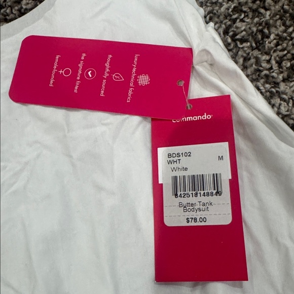 Commando Classic White butter tank Bodysuit - Picture 6 of 6